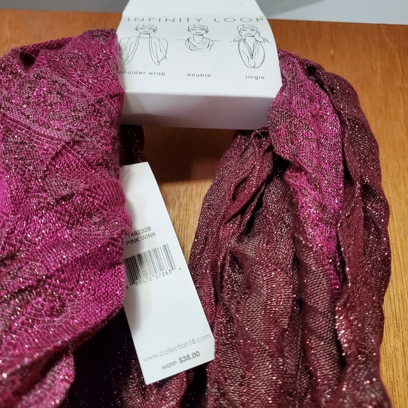 Infinity Loop Scarf & Neck Accessory - Picture 8 of 10